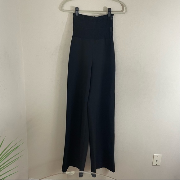 Murmur Sheer Waist Corset Pants Mesh FRAME TROUSERS palazzo wide leg boning mur - Picture 12 of 16